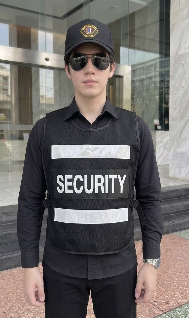 เสื้่อสะท้อนแสง Security